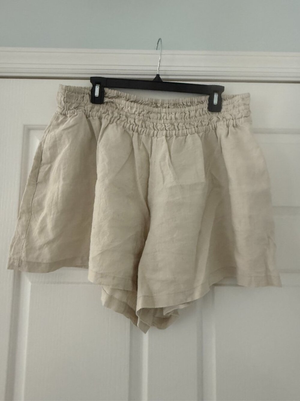 Anthropologie linen shorts
